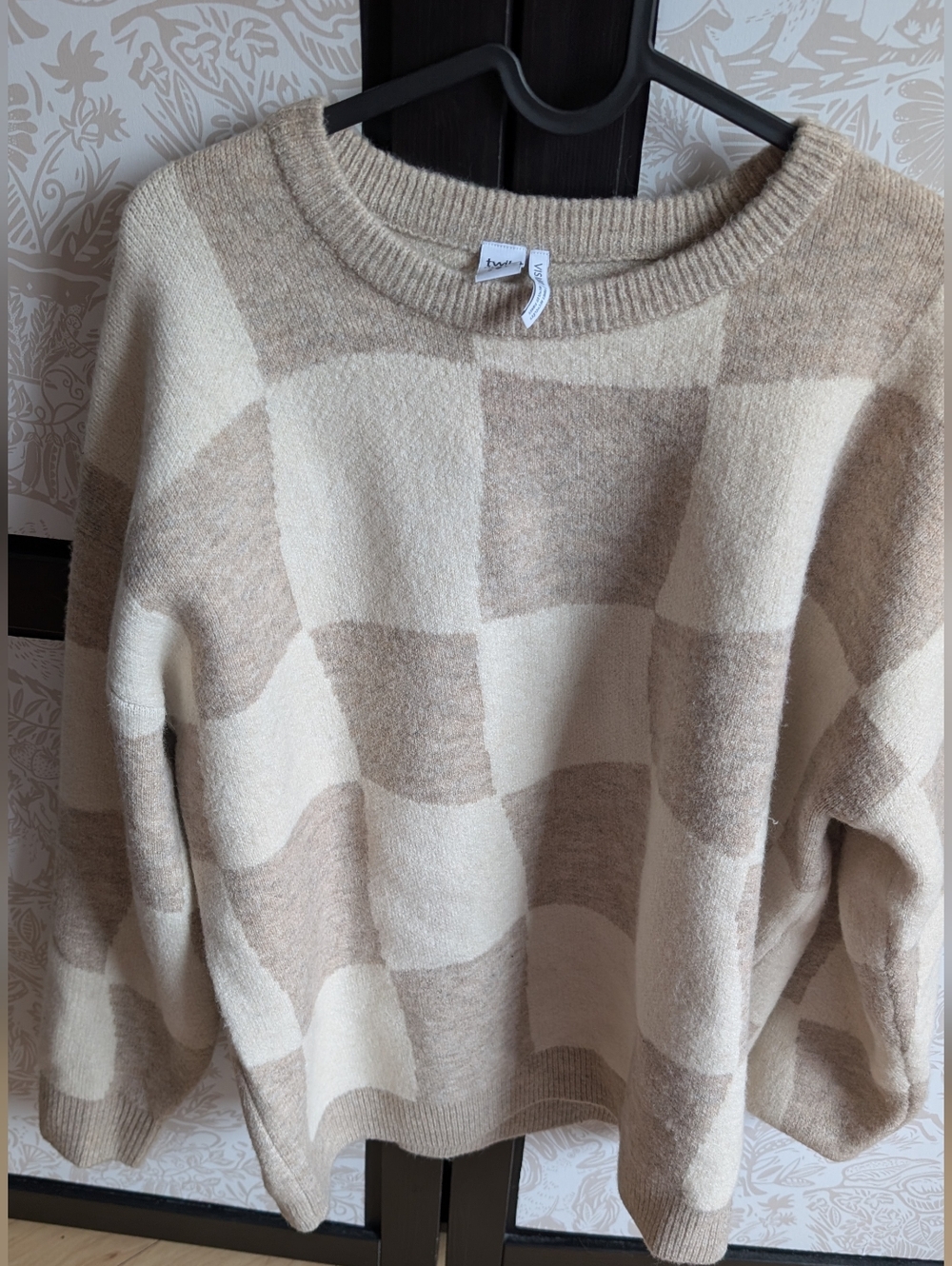 Cozy Checkered Sweater